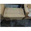 Image 1 : WICKER COFFEE TABLE CHEST