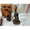 Image 3 : LOT 7 MISC WOODEN COLLECTIBLES