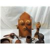 Image 4 : LOT 7 MISC WOODEN COLLECTIBLES