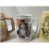 Image 3 : LOT 6 ASSORTED MUGS STEINS