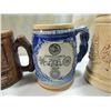 Image 6 : LOT 6 ASSORTED MUGS STEINS