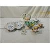 Image 1 : LOT 7 CERAMIC & PORCELAIN PLATES, FIGURINES, SUGAR