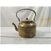Image 2 : ANTIQUE BRASS TEAPOT