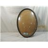 Image 1 : ANTIQUE OVAL FRAME CONVEX GLASS