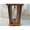 Image 2 : WOODEN LANTERN CANDLE LAMP