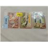 Image 1 : LOT 3 1962 BASEBALL CARDS: ROMANO, FREGOSI