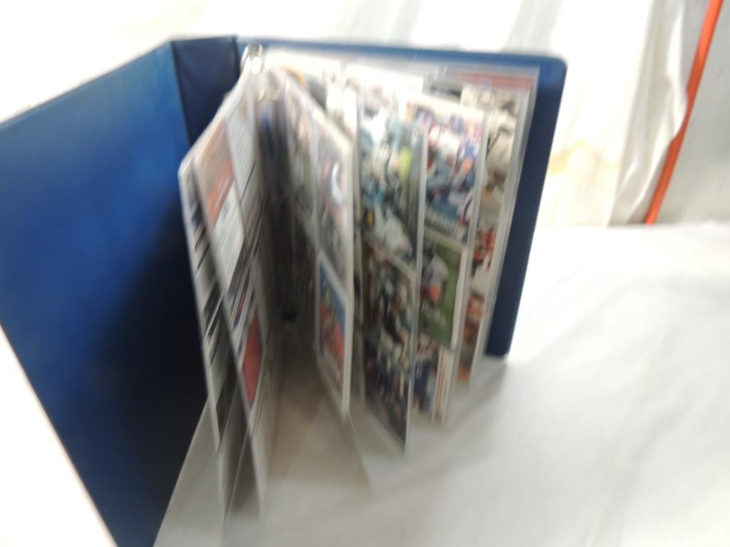 MISC FOOTBALL CARDS BINDER