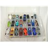 Image 2 : LOT 47 DIE CAST TOY CARS W/ CASE