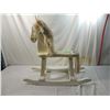 Image 3 : WOODEN ROCKING HORSE