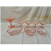 Image 2 : LOT 8 MISS AMERICA PINK DEPRESSION GLASS