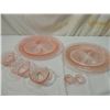 Image 2 : LOT 7 MISS AMERICA PINK DEPRESSION GLASSWARE