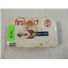 Image 1 : VINTAGE AMTRAK FIRST AID KIT