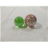 Image 1 : LOT 2 EXTRA LARGE MARBLE SHOOTERS