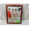 Image 1 : 8X10 4 CARDINALS PLAYERS PHOTO FRAMED