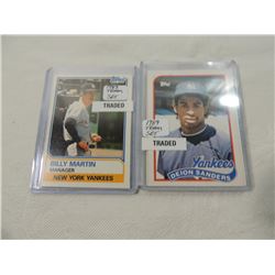 1983 & 1989 NEW YORK YANKEES TEAM SET