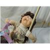 Image 2 : VINTAGE CABBAGE PATCH DOLL WITH BIG WHEEL