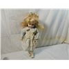 Image 1 : PORCELAIN DOLL IN BLUE DRESS