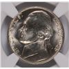 Image 2 : 1945-P JEFFERSON SILVER NICKEL, NGC MS-66
