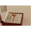 Image 2 : ONE LADIES 14KT ROSE GOLD DIAMOND SET ENGAGEMENT RING, SET WITH ONE CUSHION MODIFIED BRILLIANT CUT