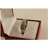Image 2 : 18KT WHITE GOLD GENTS DIAMOND SET WEDDING RING CHANNEL SET WITH 9 BAGUETTE CUT DIAMONDS APPROX.