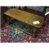 Image 1 : VINTAGE OAK COFFEE TABLE TUDOR STYLE