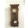 Image 1 : ART NOUVEAU WALNUT CHRONOS WALL CLOCK