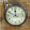 Image 1 : VINTAGE ENFIELD RAIL STATION 8-DAY CLOCK CIRCA 1929-31