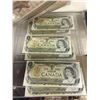 Image 2 : COLLECTION OF CANADIAN $2 BILLS AND $1 BILLS MINT CONDITION