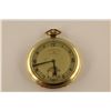 Image 1 : GENTS VINTAGE ELECTION YELLOW GOLD PLATED POCKET WATCH WITH A CHAMPAGNE DIAL AND A RT DECO ARABIC