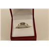 Image 1 : ONE LADIES 18KT WHITE GOLD DIAMOND SET WEDDING OR ANNIVERSARY RING, TWO ROWS, CHANNELS SET WITH 22