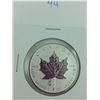 Image 2 : .999 SILVER 2013 SNAKE CANADA MAPLE LEAF COIN. TAX EXEMPT