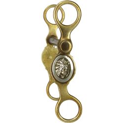 Hercules bronze Indian Chief bit North & Judd