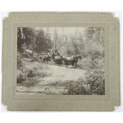 Original cabinet card photo of the Sylvan Lake