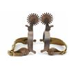 Image 3 : Pair unmarked single mounted spurs Cheyenne