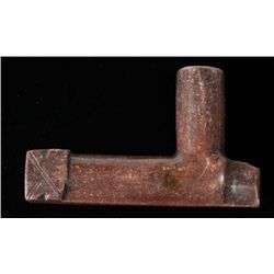 Large Northern Plains pipe T-bowl in speckled