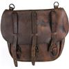 Image 1 : US Cavalry single saddle bag stamped U.S.