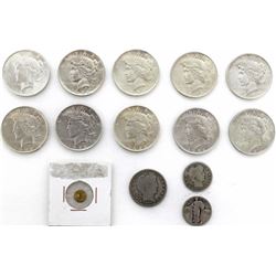 Collection of 24 coins includes (10) 1922