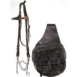 Collection of 2 includes fine set US leather