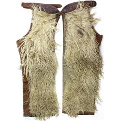 Great West Saddlery wooly chaps Horseshoe