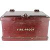 Image 1 : Iron Strong box with original paint and fire proof