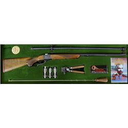 Cased Ruger No. 1 45-70 cal. SN 131-42187