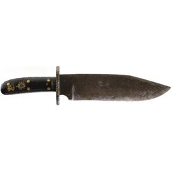 Impresive 19th century buffalo or chiefs knife
