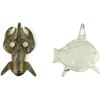 Image 2 : Collection of 2 scarce trap Pan covers includes