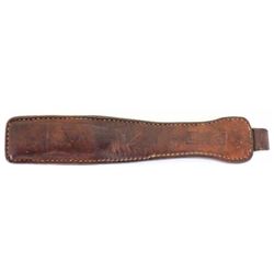 Leather sap stamped Al Furstnow Miles City