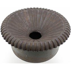 Terrific old cast iron spittoon, 2 piece, unmarked