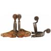 Image 1 : Two pair unmarked spurs, one pair