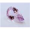 Image 2 : 88.10 ct & up KUNZITE PEAR CUT faceted