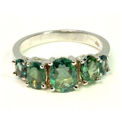 Alexandrite 2.04CT  / 14k White Gold Ring 3.38 Gram