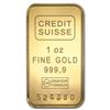 Image 1 : 1 oz Credit Suisse Gold Bar .9999 Fine (In Assay)