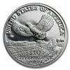 Image 2 : 2000-W 1/10 oz Proof Platinum American Eagle (w/Box & COA)